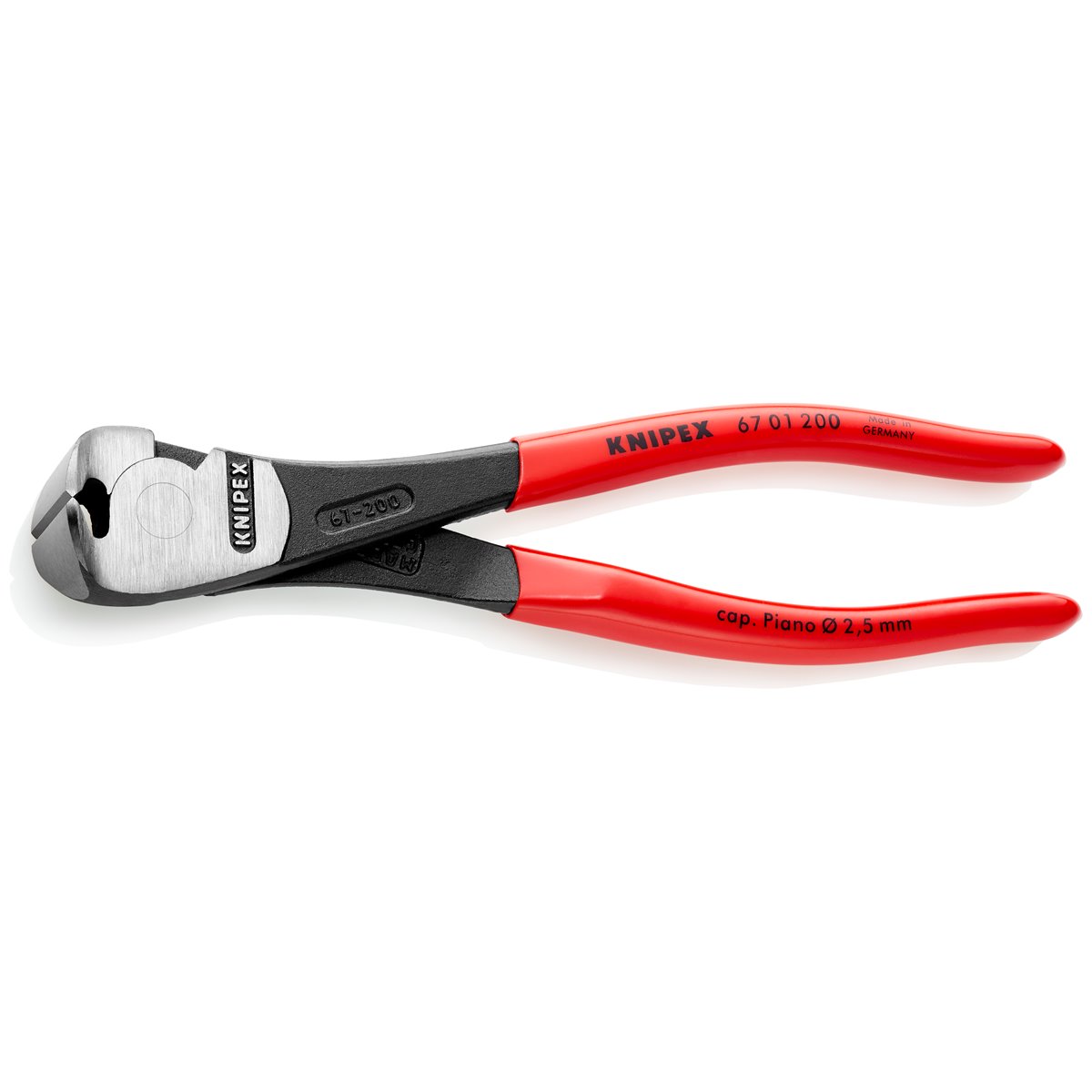 Knipex 67 01 200 END-CUTTING NIPPERS 