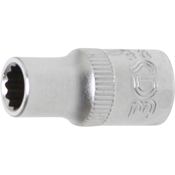 BGS 10776 Socket, 12-point, 6.3 mm (1/4") Drive, 6 mm