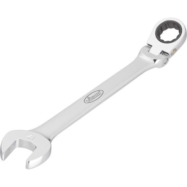 Vigor V2814 Gelenkratschen-Ring-Maulschlüssel SW18