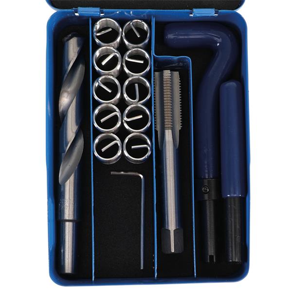 BGS 9430 Thread Repair Kit, M14 x 1.5 mm, 14 pcs. 