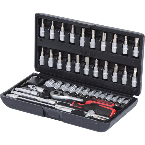 KS-Tools 911.0646 1/4" Socket set, 46 pcs