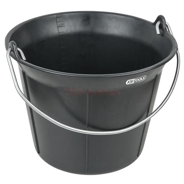 KS-Tools 140.0035 Plastic bucket, 11l with scale m arking