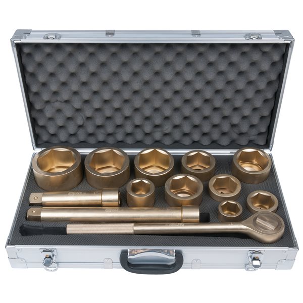 KS-Tools 963.1066 BRONZEplus Steckschlüssel-Satz 1 " 23-tlg. Zoll"