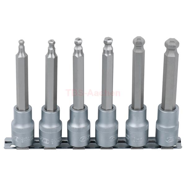 KS-Tools 911.1650 1/2" Bit-Stecknuss-Satz Innen6 