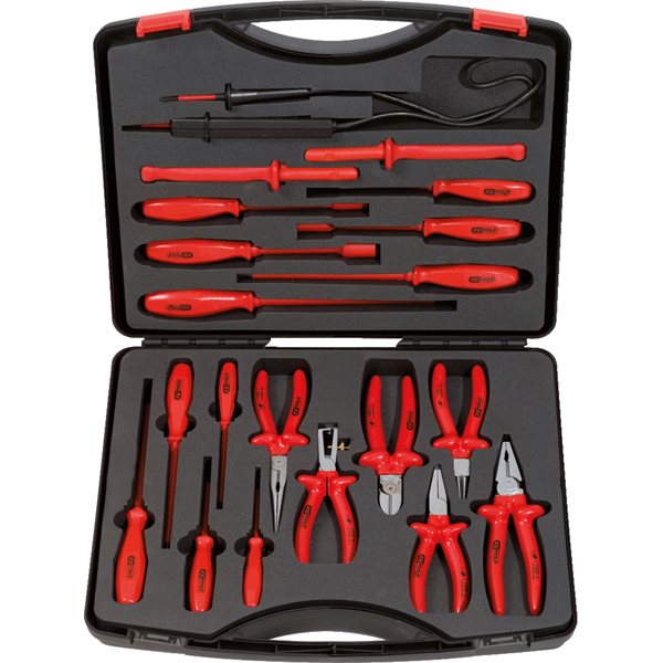 KS-Tools 117.1870 Isolierter Werkzeugkoffer,20-tlg 
