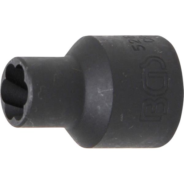 BGS 5266-10 Twist Socket (Spiral Profile) / Screw Extractor, 12.5 mm (1/2") Drive, 10 mm