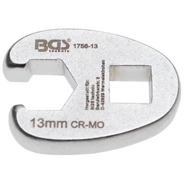 BGS 1756-13 Crowfoot Spanner, 10 mm (3/8") Drive, 13 mm