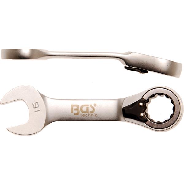 BGS 30716 Ratchet Combination Wrench, short, rever sible, 16 mm