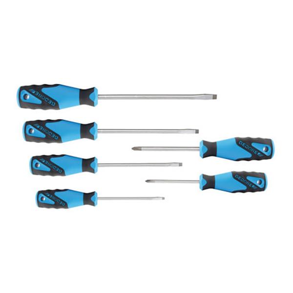 Gedore 2150-2160 PH-06 3C-Screwdriver set 6 pcs IS 4-8 PH 1-2