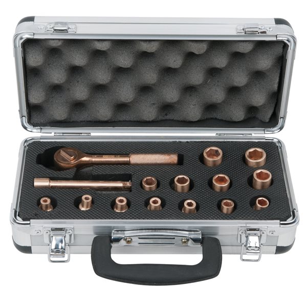 KS-Tools 962.1485 BERYLLIUMplus Steckschlüssel-Sat z 1/4" 16-tlg."