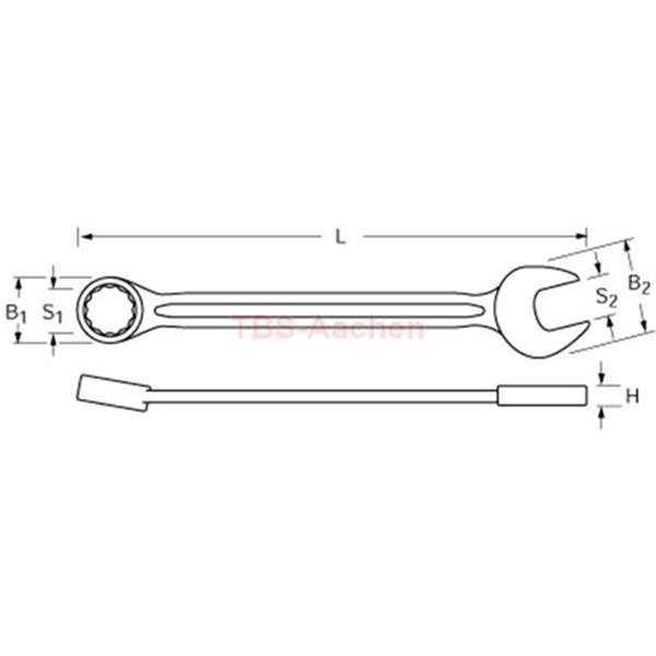 Proxxon 23907 Ring-Maulschlüssel, 7 mm