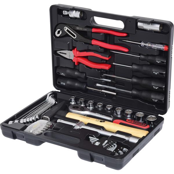 KS-Tools 911.0650 1/4" + 1/2" Tool kit, 50 pcs 