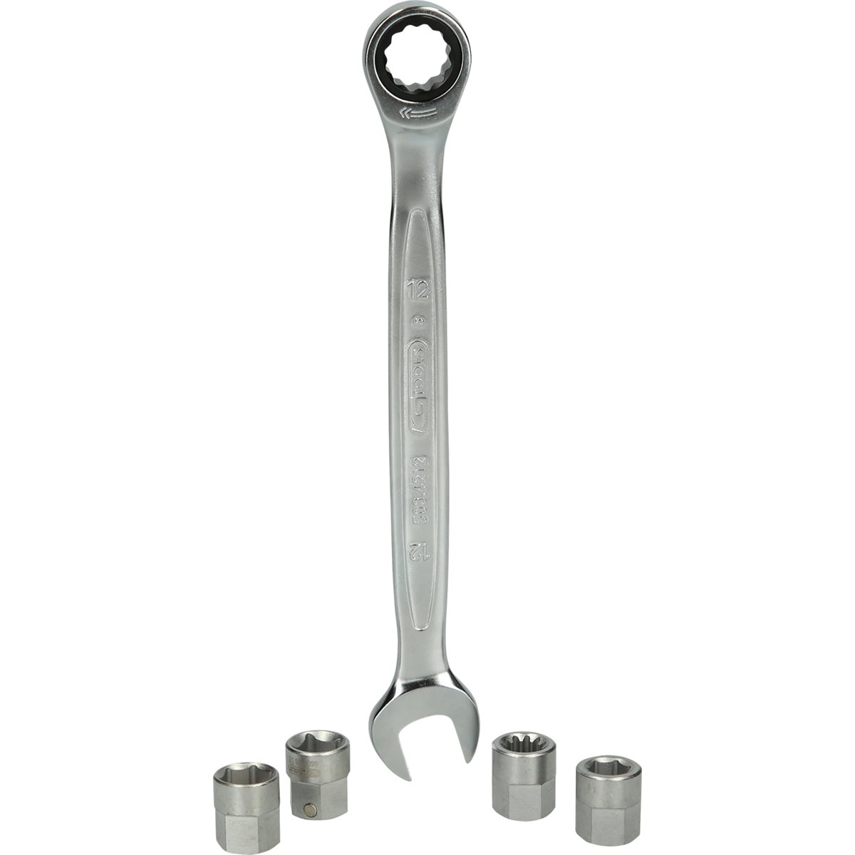 KS-Tools 460.2615 Bremskolben Spezial-Steckschlüss el-Satz für WABCO und Knorr Scheibenbremsen, 3-tlg
