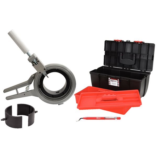 KS-Tools 222.5200 Abstech+Anfasgerät-Satz CK160,7- 