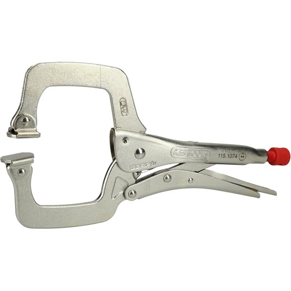 KS-Tools 115.1074 Schweiß-Klammer-Gripzange m.bewe 