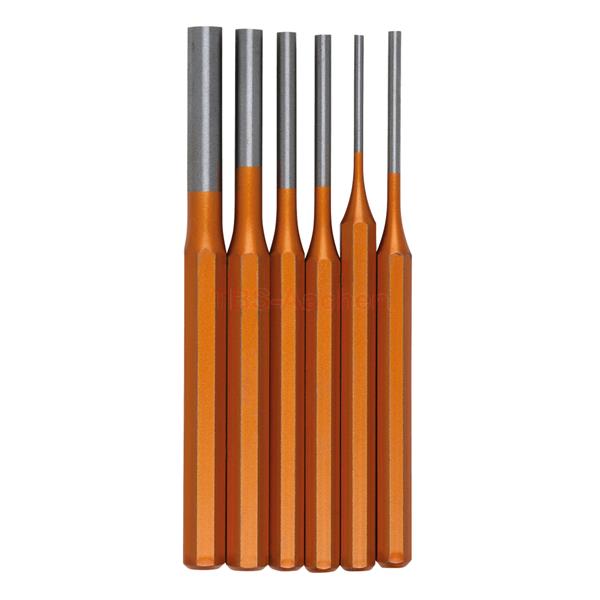 KS-Tools 162.2122 Pin punch set, 6 pcs, 3-4-5-6-8- 10mm