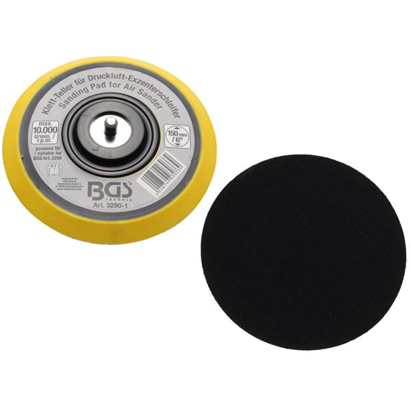 BGS 3290-1 Hook and Loop Pad for BGS 3290 / 8688, Ø 150 mm