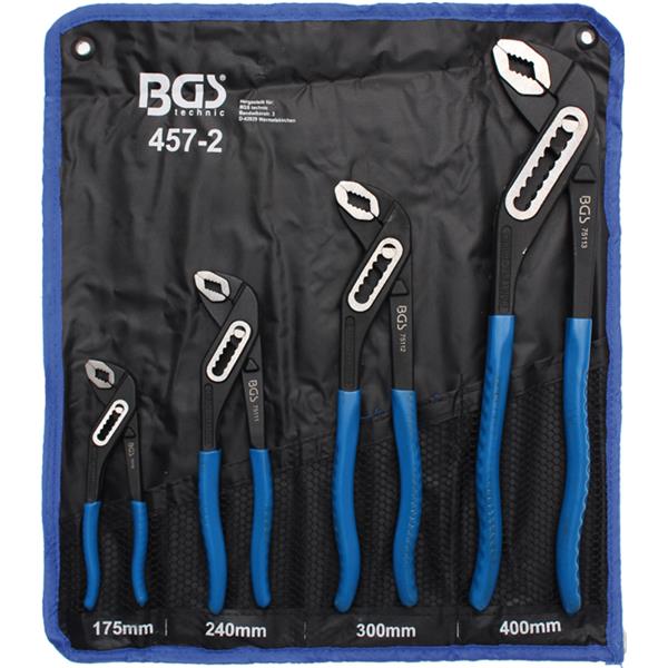 BGS 457-2 Water Pump Pliers Set, 4 pcs. 