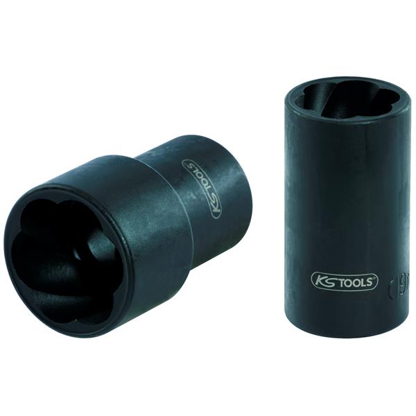 KS-Tools 913.1413 1/4" Spiral-Profil-Stecknuss,1 