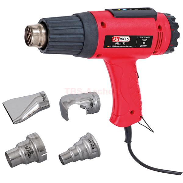 KS-Tools 960.1190 Heißluftgebläsepistolen-Satz 