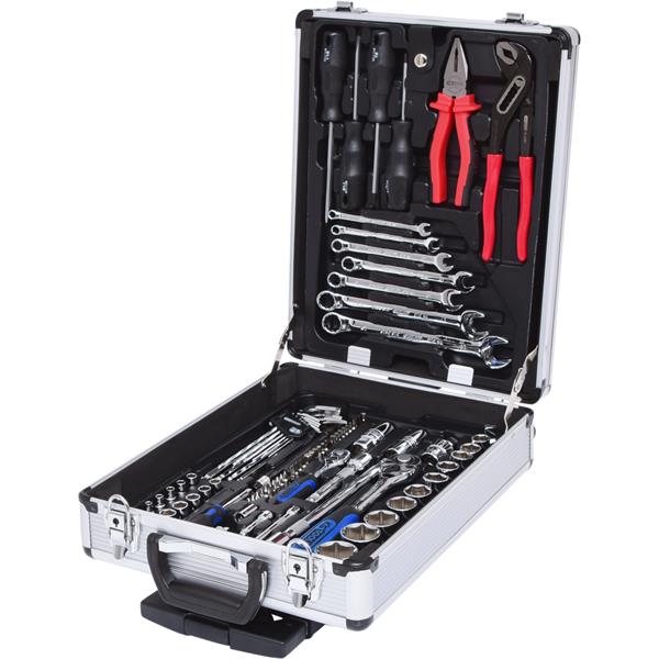 KS-Tools 918.0690 1/4"+1/2" CHROMEplus Tool kit, 9 0 pcs