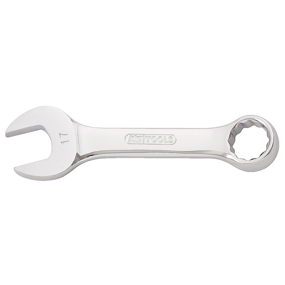 KS-Tools 518.0016 CHROME+ Ringmaulschlüssel 16 mm , kurz