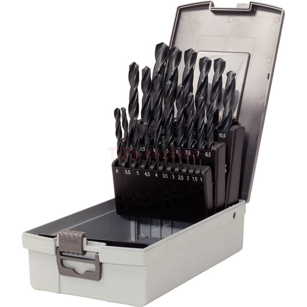 KS-Tools 330.1623 HSS-R Spiralbohrer-Satz,25-tlg.1 