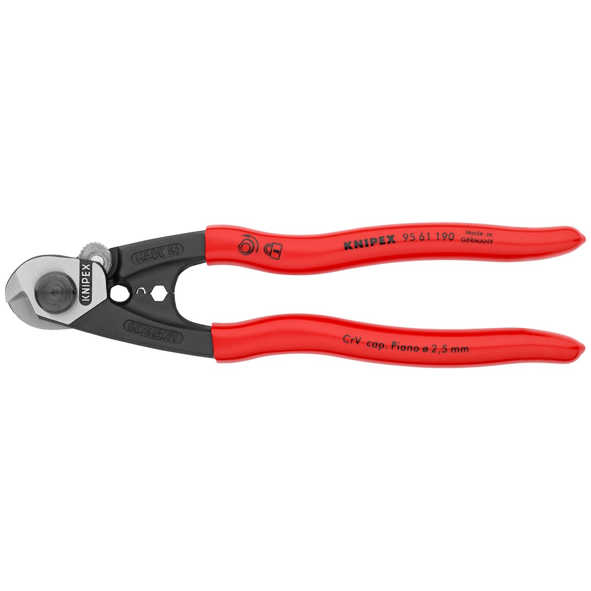 Knipex 95 61 190 WIRE ROPE CUTTERS 