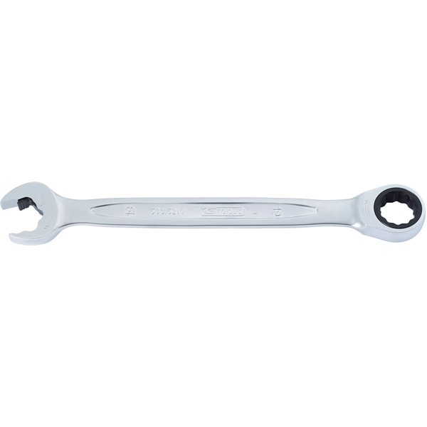 KS-Tools 503.5208 DUOGEAR+ Ringmaulschlüssel mit , Maul-Ratschenfunktion, 8mm