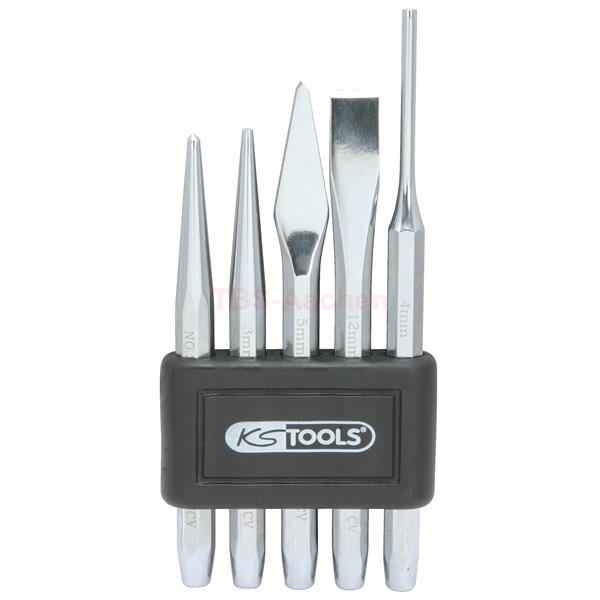KS-Tools 156.0160 Punch + chisel set 5 pcs 