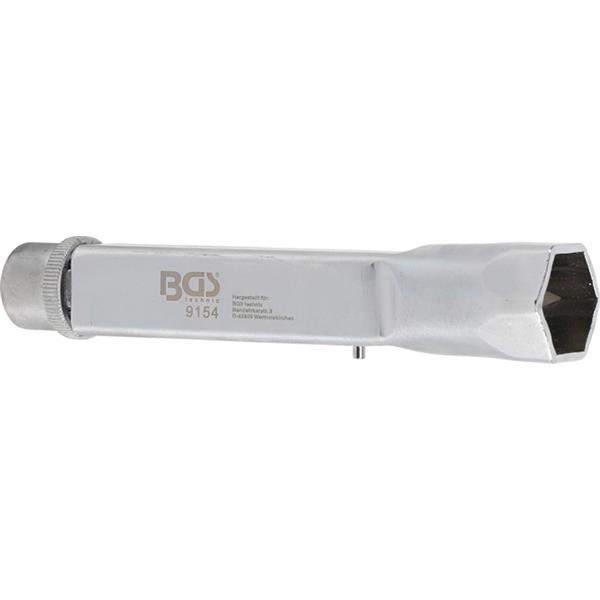 BGS 9154 Spark Plug Socket, 3-step extendable, 10 mm (3/8") Drive, 20.8mm