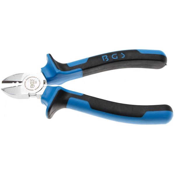 BGS 394 Diagonal Side Cutters, Stripper function, 165 mm