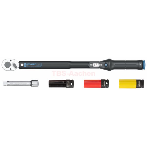 Gedore 3550-UK-LS4 Torque wrench TORCOFLEX UK Set 1/2&quot;&nbsp;5 pieces