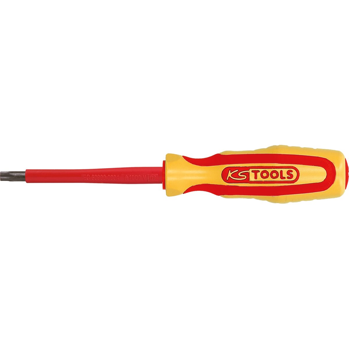 KS-Tools 117.0555 Insulated screwdriver for intern al Torx screws, T27