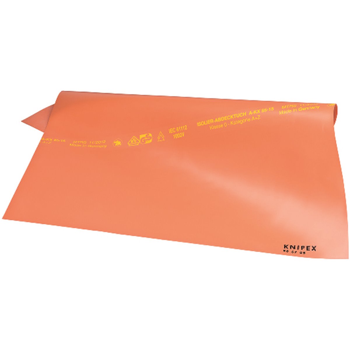 Knipex 98 67 05 Gummiabdecktuch 500 x 500 x 1,0 mm 