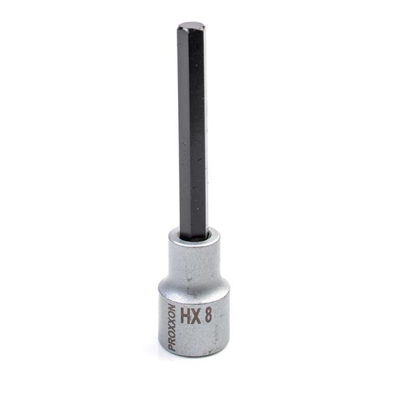 Proxxon 23486 Innensechskant-Nuss 1/2",  lang 8 mm