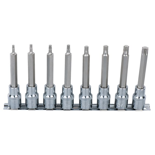 KS-Tools 918.1317 1/2" CHROME+ Bit-Stecknuss-Sat 
