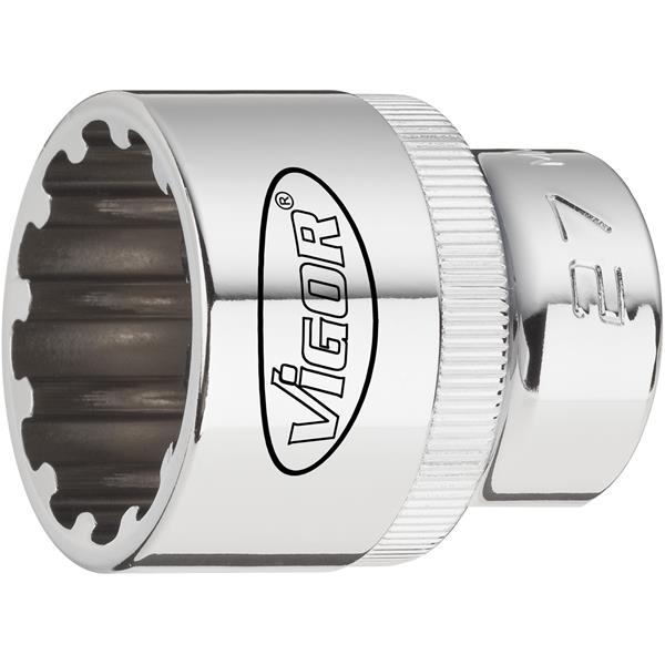 Vigor V1979 1/4" Multiprofil-Stecknuss SW 6 