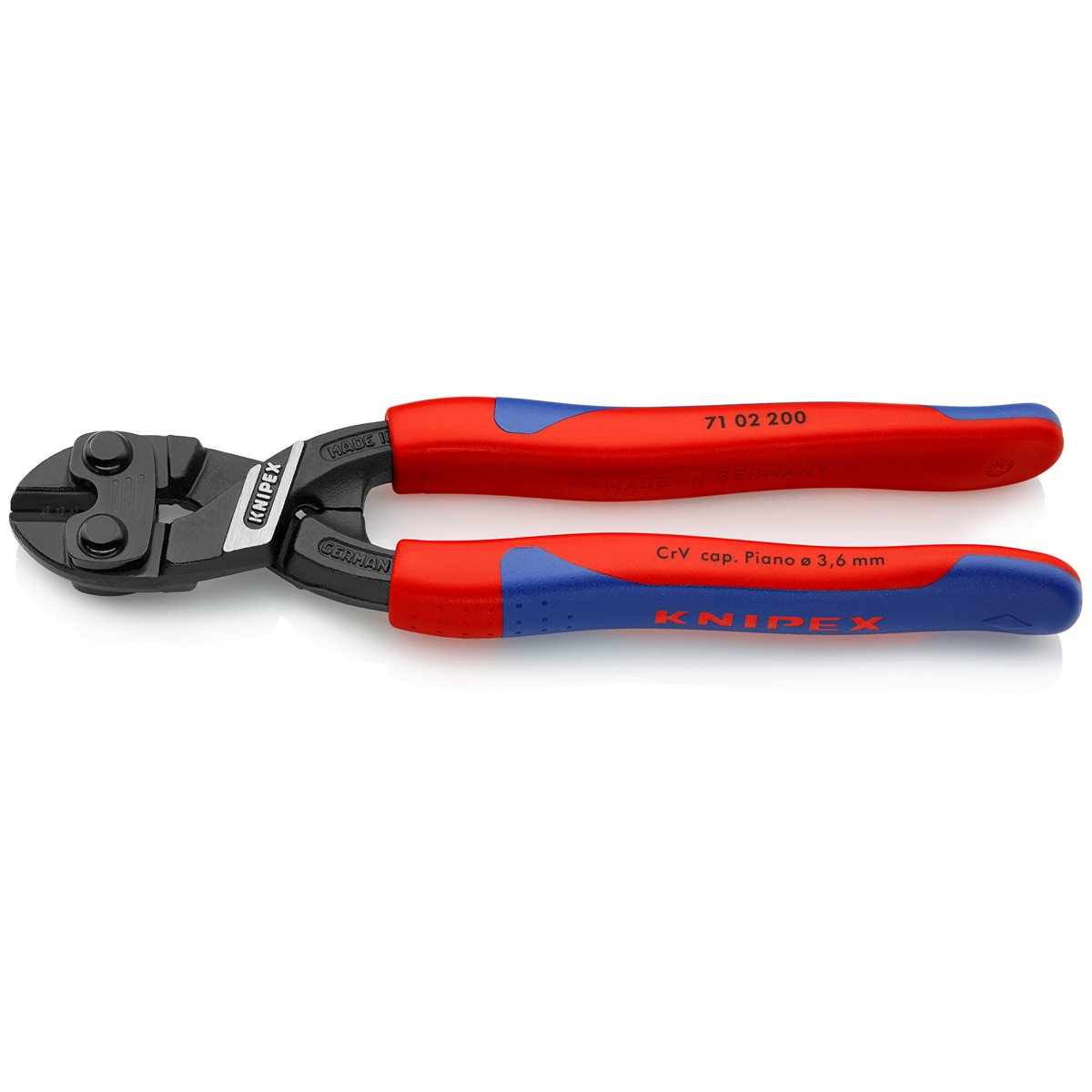 Knipex 71 02 200 Kompakt-Bolzenschneider Cobolt eider