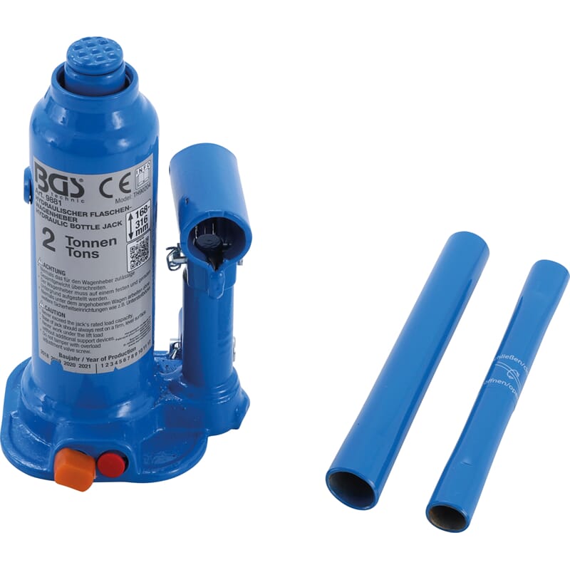 BGS 9881 Hydraulic Bottle Jack, 2 t 