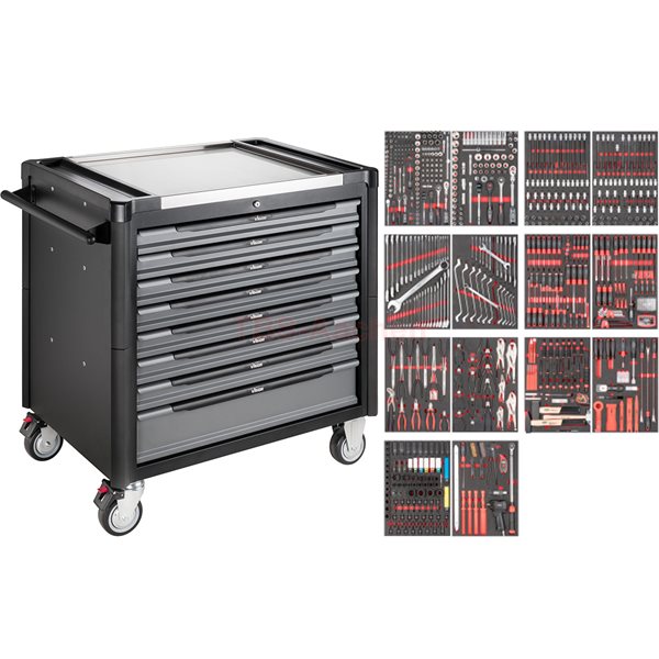 Vigor V4481-XD/775 Tool trolley 1000 XD 775 pieces 