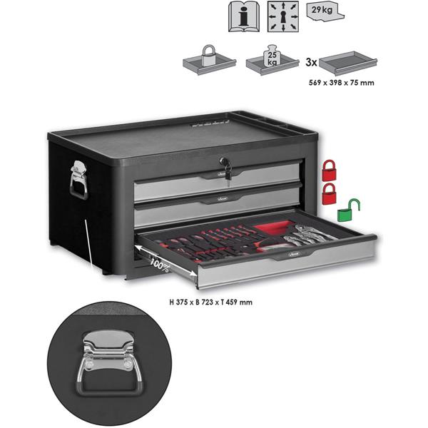 Vigor V1902 Tool chest Series L 