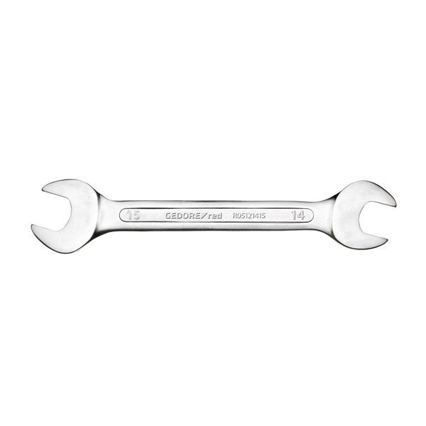 Gedore red R05121617 Open ended spanner size16x17m 