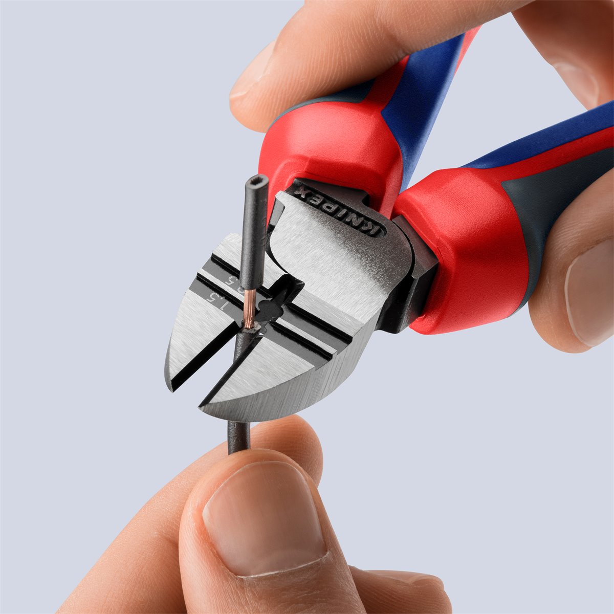 Knipex 14 22 160 Abisolier-Seitenschneider - neue Comfort-Griffhüllen 2024