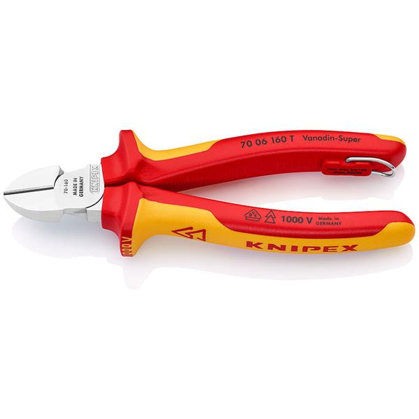 Knipex 70 06 160 T Seitenschneider mit Befestigung söse