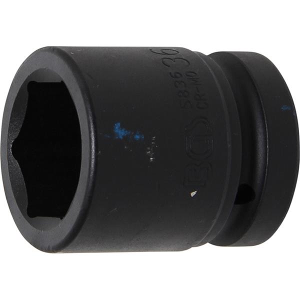 BGS 5836 Kraft-Steckschlüssel-Einsatz Sechskant, A ntrieb Innenvierkant 25 mm (1"), SW 36 mm