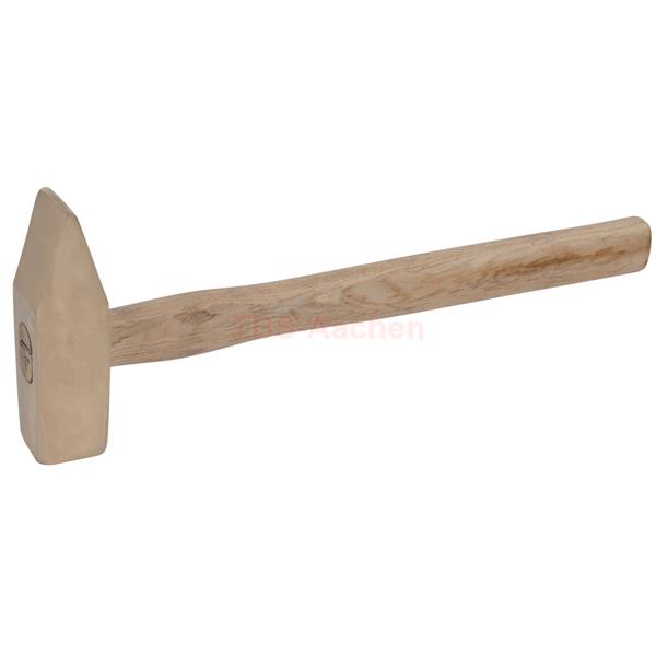 KS-Tools 963.2120 BRONZEplus Handhammer, 700g, ame rikanische Form, Hickorystiel