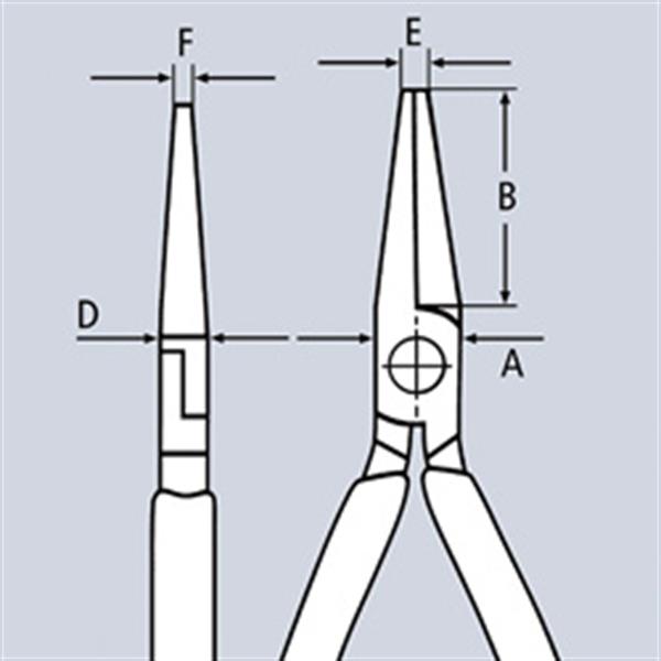 Knipex 34 22 130 ESD RELAY ADJUSTING PLIERS