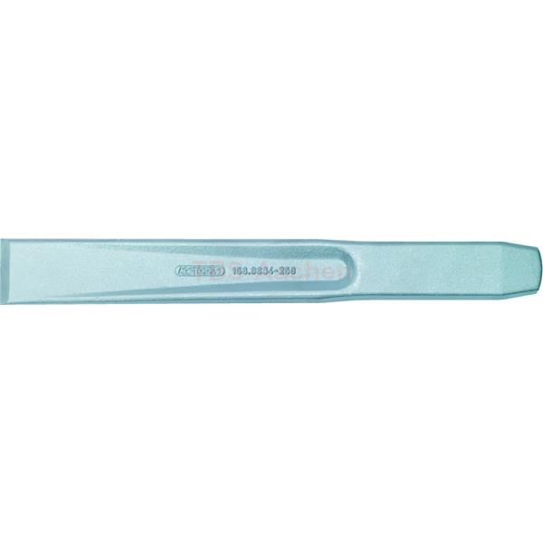 KS-Tools 156.0694 Flat chisel, oval, 250x31mm, sil ver
