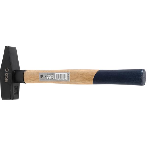 BGS 52308 Machinist's Hammer, Hickory Handle, DIN 1041, 800 g
